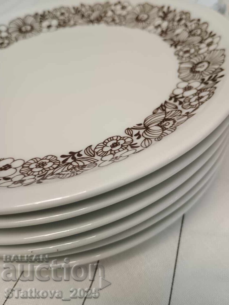 Винтидж порцеланови чинии Schönwald Germany – 7 бр. с красив - 5 Винтидж порцеланови чинии Schönwald Germany – 7 бр. с красив - 5