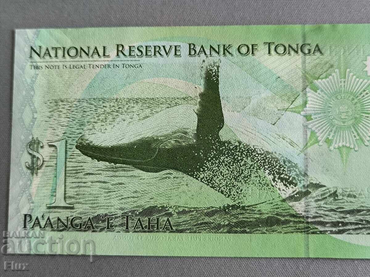 Licitație Bancnotă - Tonga - 1 pa'anga UNC | 2009