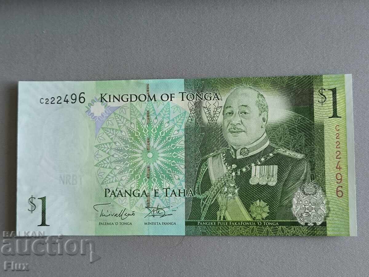 Bancnotă - Tonga - 1 pa'anga UNC | 2009