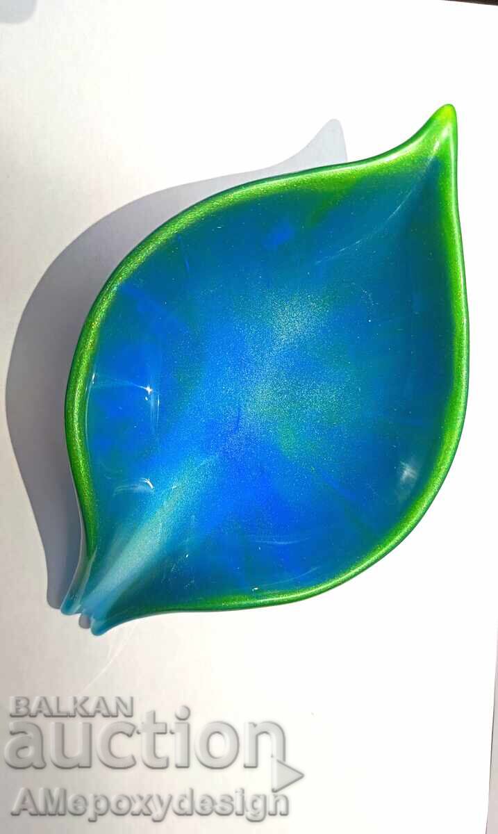 Аукцион Епоксидна поставка за сапун – Листо Аукцион Епоксидна поставка за сапун – Листо