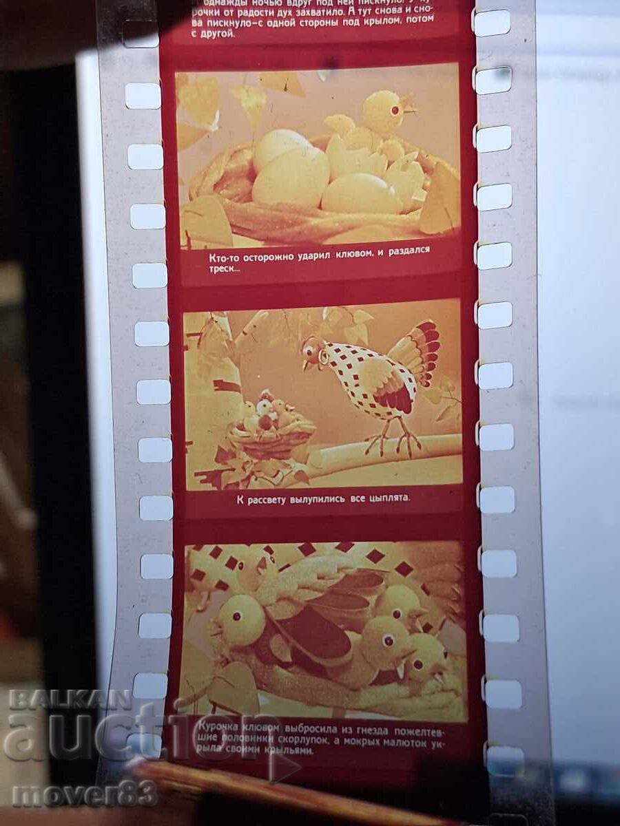Livrarea Diafilm "Cocoșul și găina". URSS Livrarea Diafilm "Cocoșul și găina". URSS