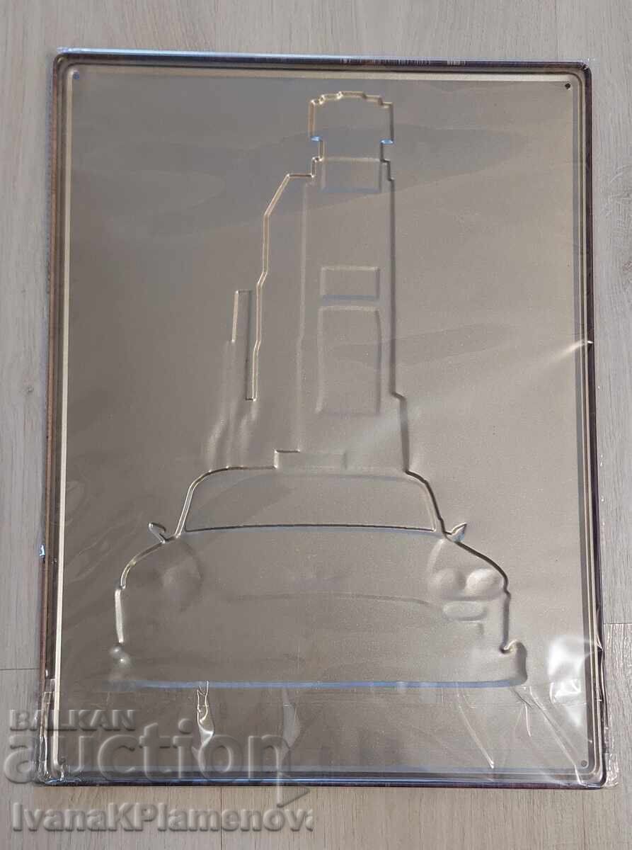 Доставка на Табела метална нова голяма за колекционери