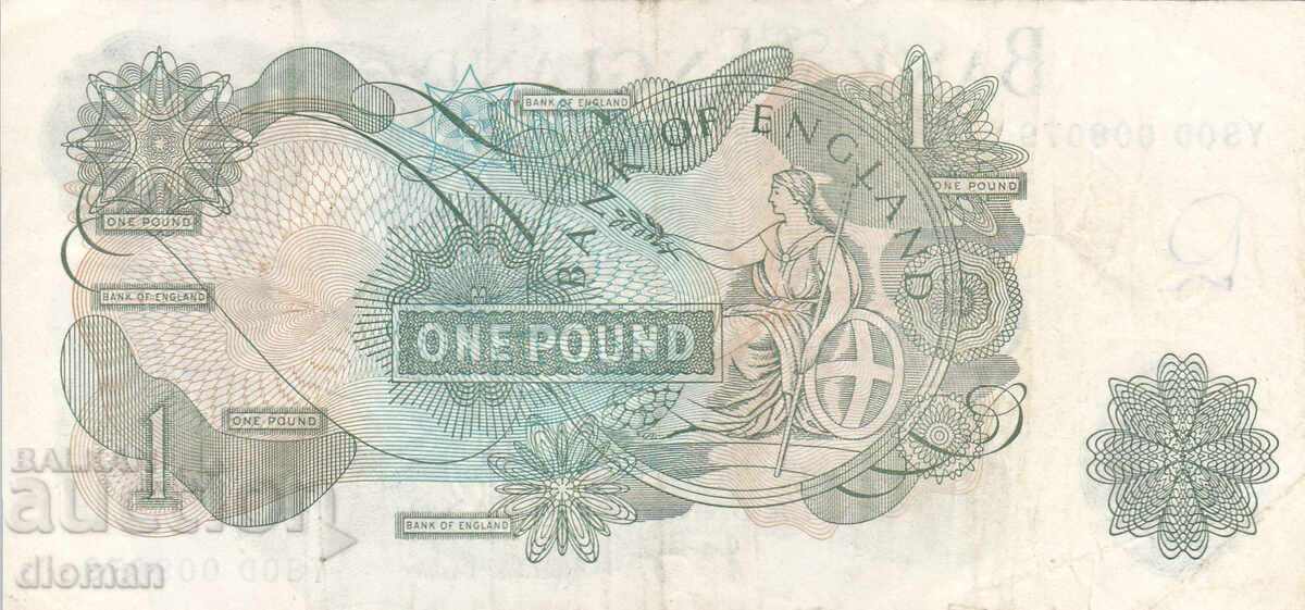 dioman - MAREA BRITANIE / ANGLIA/ - 1 LIBRĂ STERLINĂ cu preț € 2.80 | 5.48 BGN