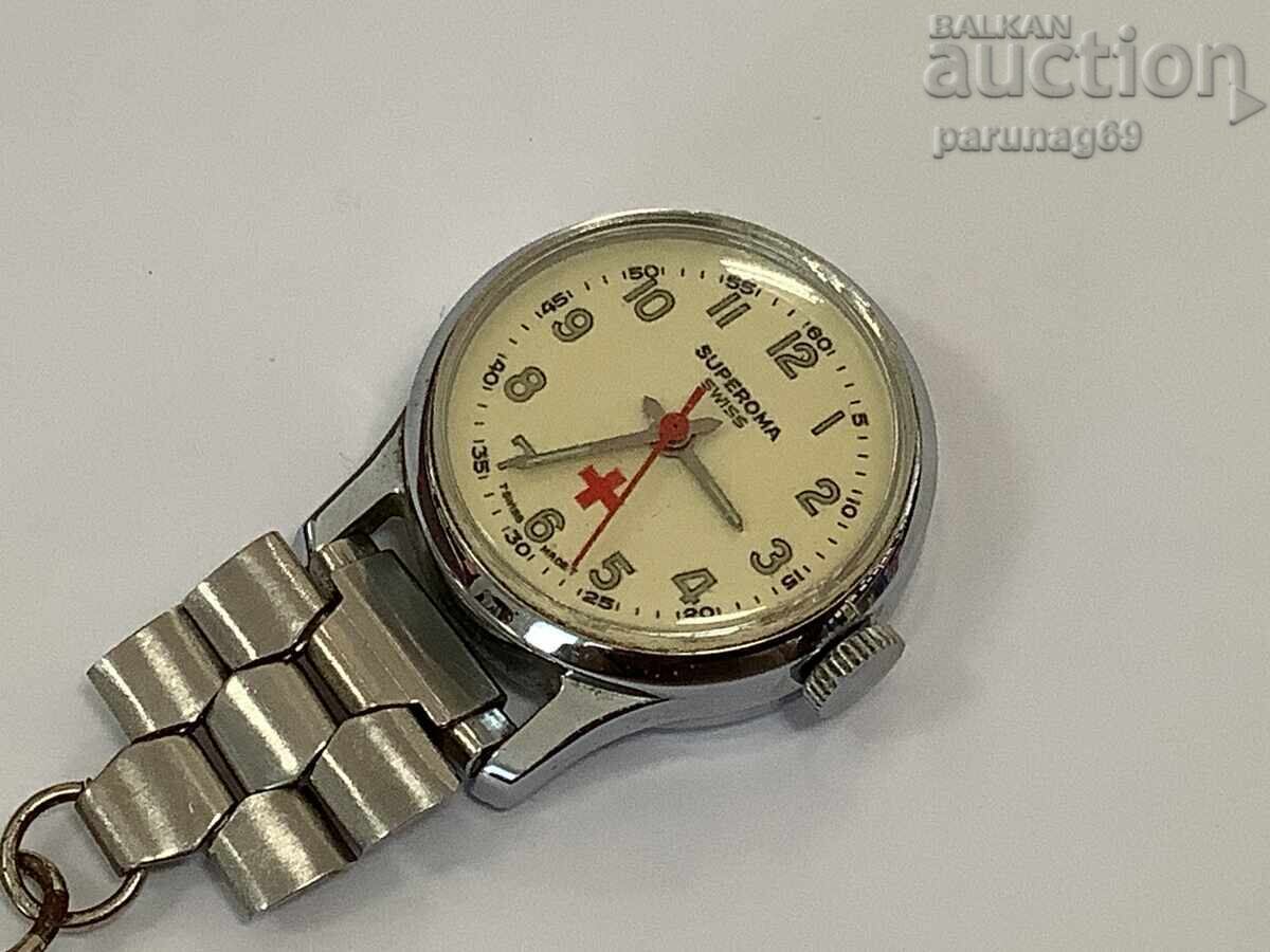 Auction  Doctor's watch, Swiss, circa 1970s