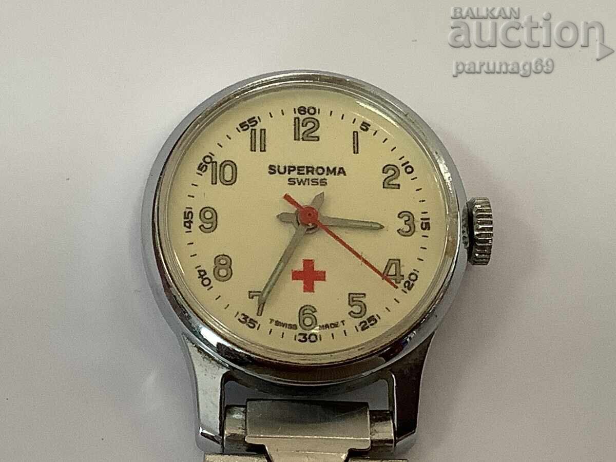 Doctor's watch, Swiss, circa 1970s - 5