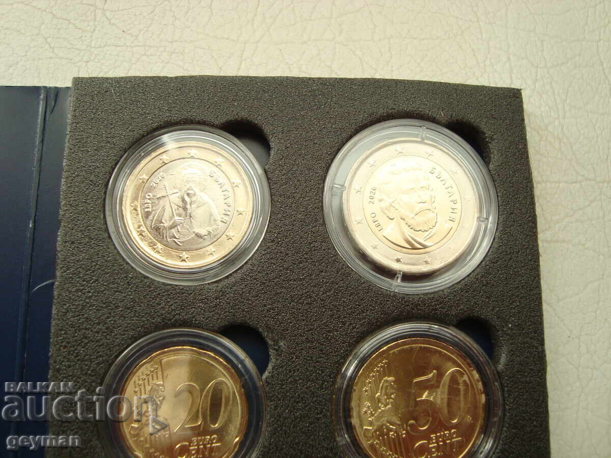 Пълен лот новите БГ монети - поставени в капсули - 5 Пълен лот новите БГ монети - поставени в капсули - 5