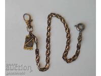 Gold-plated watch strap