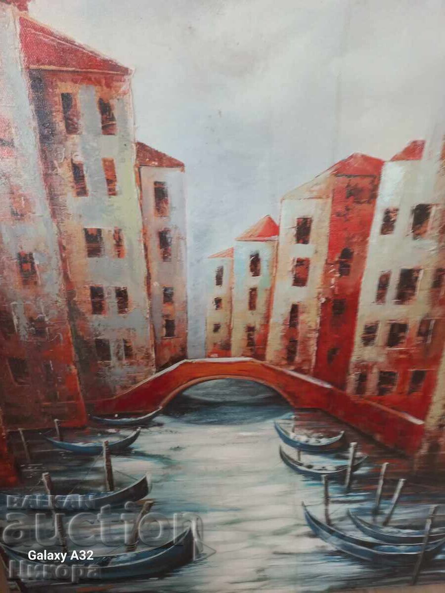 Παράδοση ΜΕΓΑΛΟΣ ΠΙΝΑΚΑΣ ΛΑΔΙ ΣΕ ΚΑΜΒΑ ΒΕΝΕΤΙΑ