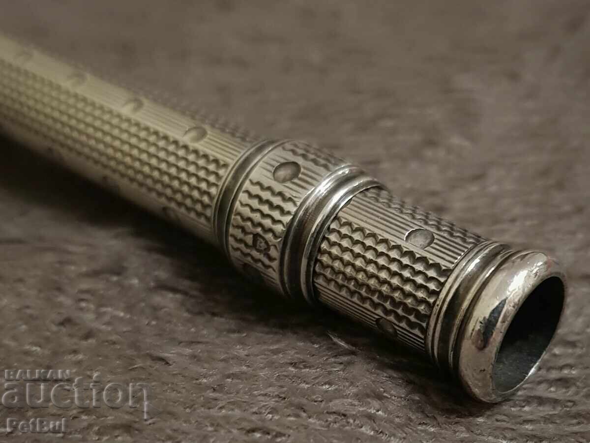 Licitație Sampson Mordan SM&Co Suport de creion argint vechi Licitație Sampson Mordan SM&Co Suport de creion argint vechi