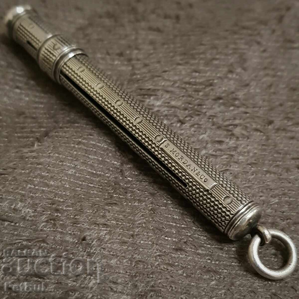 Sampson Mordan SM&Co Suport de creion argint vechi - 6 Sampson Mordan SM&Co Suport de creion argint vechi - 6