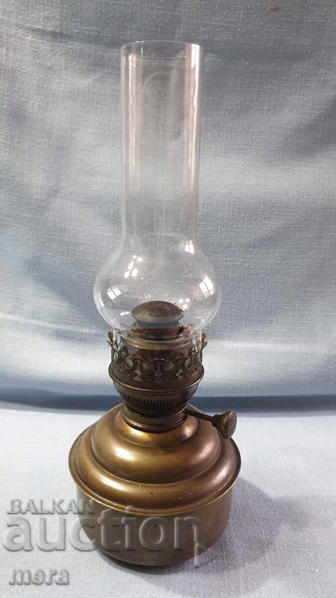 Antique gas lamp for chandelier