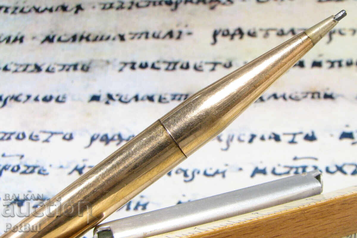 Доставка на SPOT Старинен Позлатен Пиромолив Rolled Gold Pencil Доставка на SPOT Старинен Позлатен Пиромолив Rolled Gold Pencil