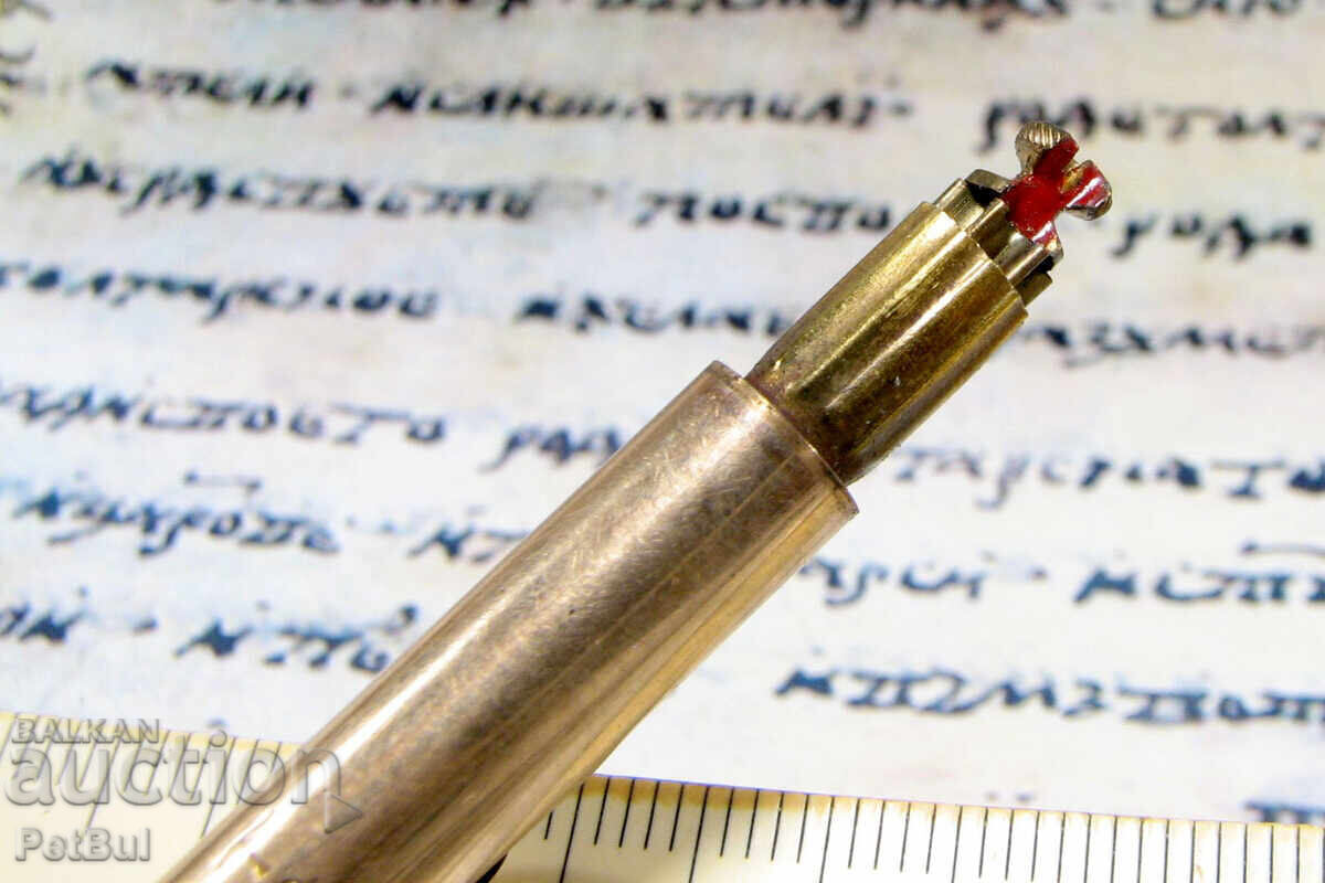 SPOT Старинен Позлатен Пиромолив Rolled Gold Pencil - 5 SPOT Старинен Позлатен Пиромолив Rolled Gold Pencil - 5