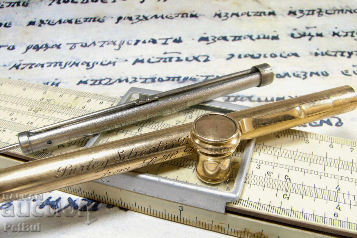 Creion Piro-aurit Rolled Gold Purley School 1922/23
