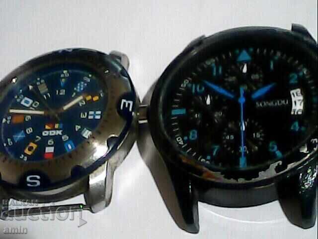 2 buc ceasuri vechi cronograf funcționează