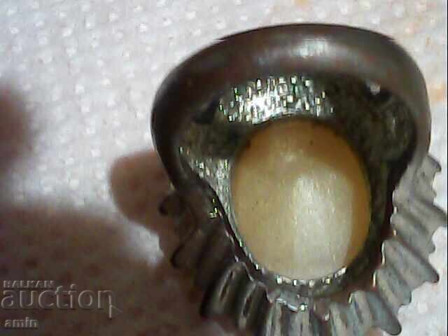 Auction  Massive Silver-Plated Ring