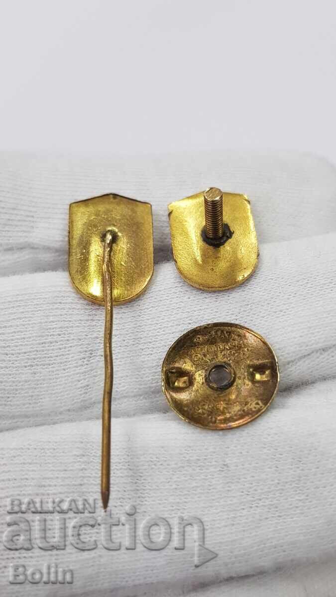 Царски знак "Хор Гусла" - два варианта, на игла и винт! - 6