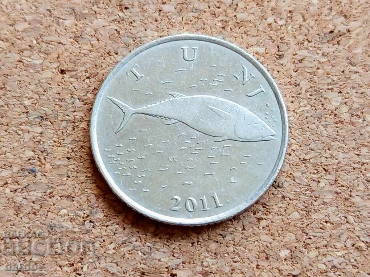 Croația 2 kune, 2011 cu preț € 0.45 | 0.88 BGN