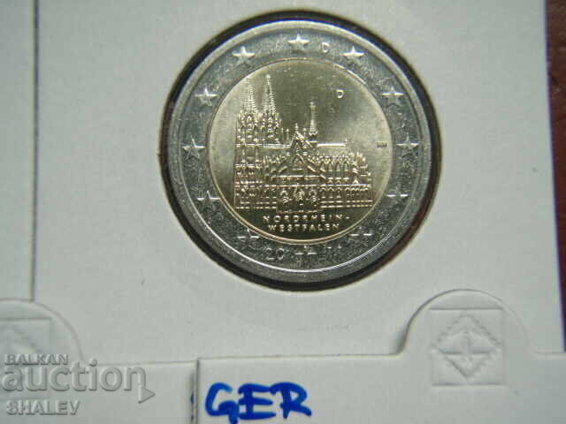 Licitație 2 Euro 2011 Germania "Rein" A,D,F,G,J /Germania/ - 2 euro