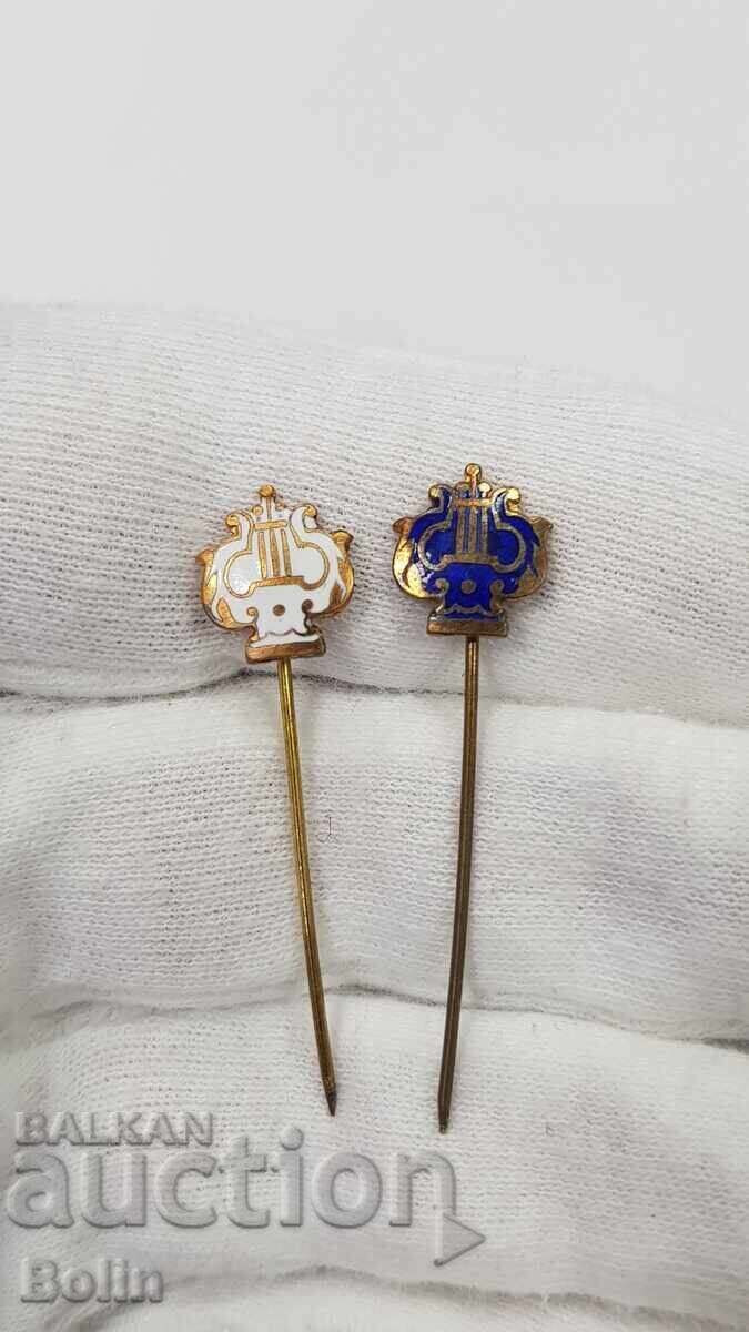 Licitație Semn regal, insigne Muzicale cu aurire și email