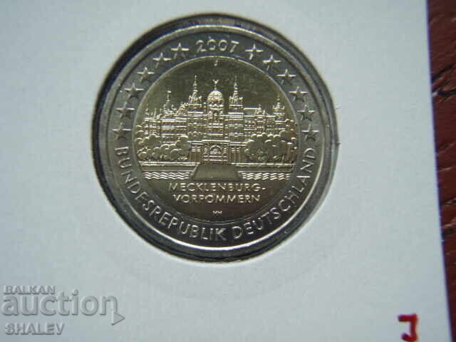 Аукцион 2 euro 2007 Germany "Mecklenburg" A,D,F,G,J /Германия 2 евро Аукцион 2 euro 2007 Germany "Mecklenburg" A,D,F,G,J /Германия 2 евро