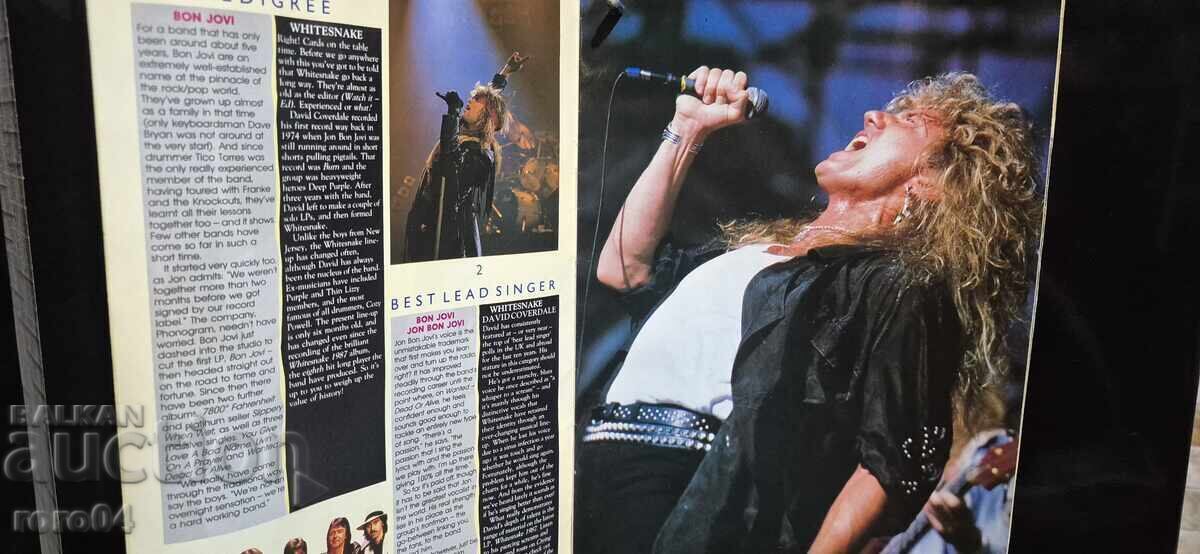 Licitație WHITESNAKE vs BON JOVI