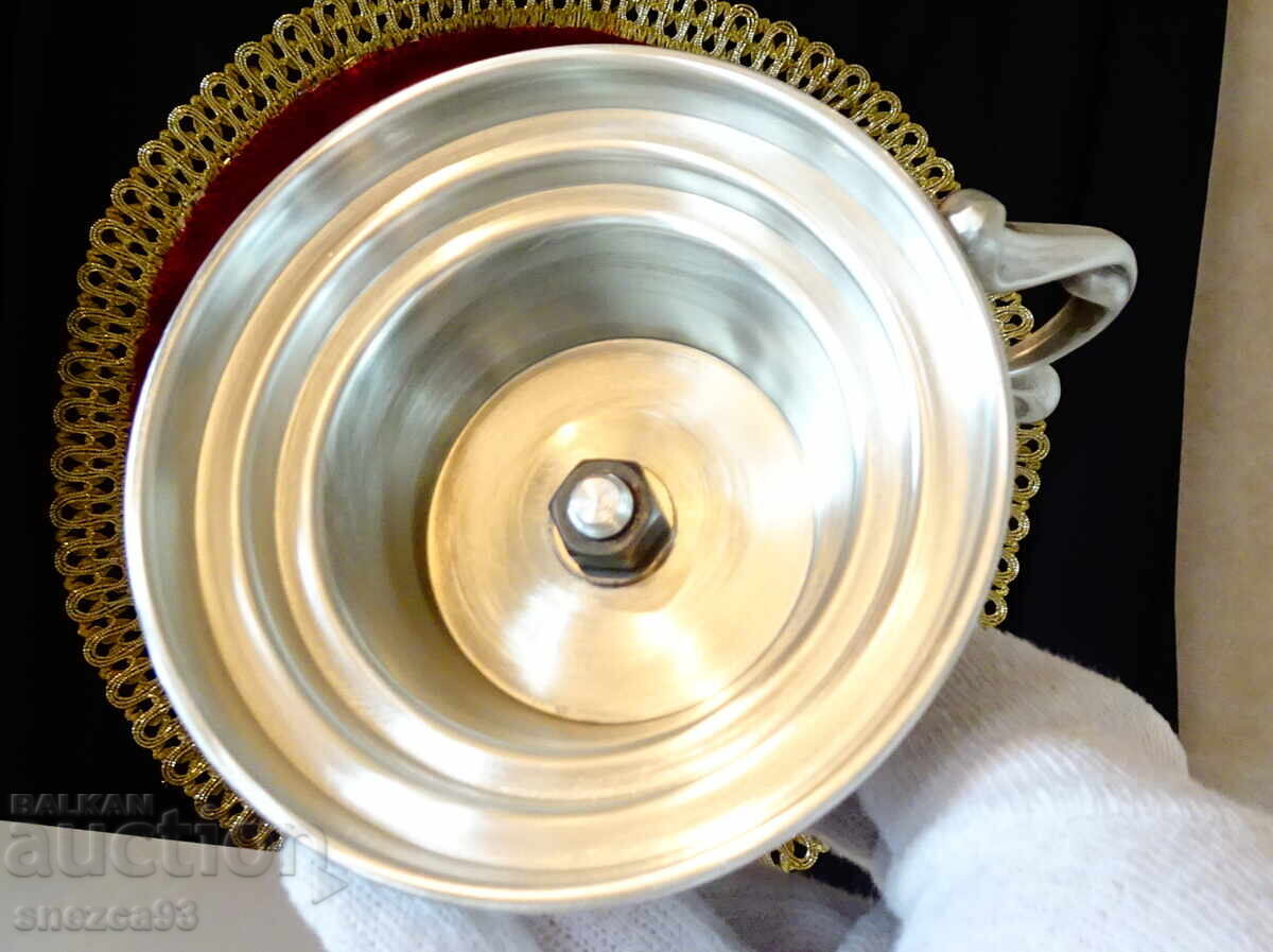 Κηροπήγιο από κασσίτερο με λαβή Weber Germany - 5 Κηροπήγιο από κασσίτερο με λαβή Weber Germany - 5