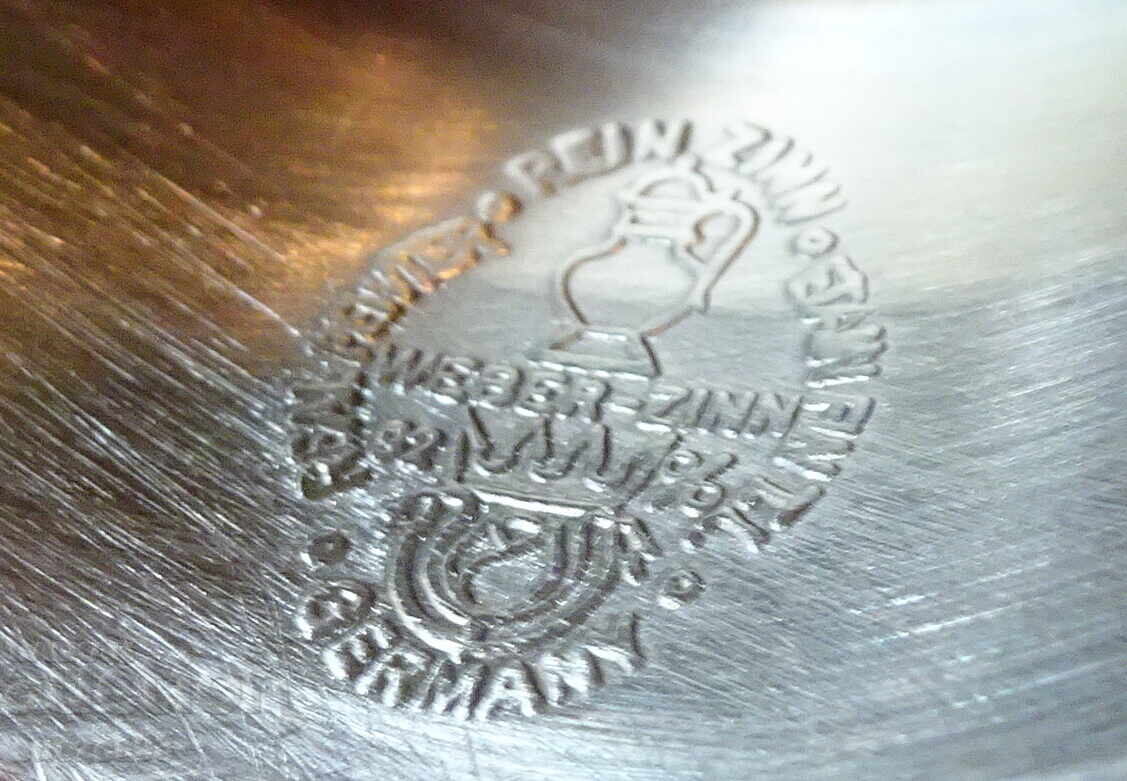 Κηροπήγιο από κασσίτερο με λαβή Weber Germany - 6 Κηροπήγιο από κασσίτερο με λαβή Weber Germany - 6