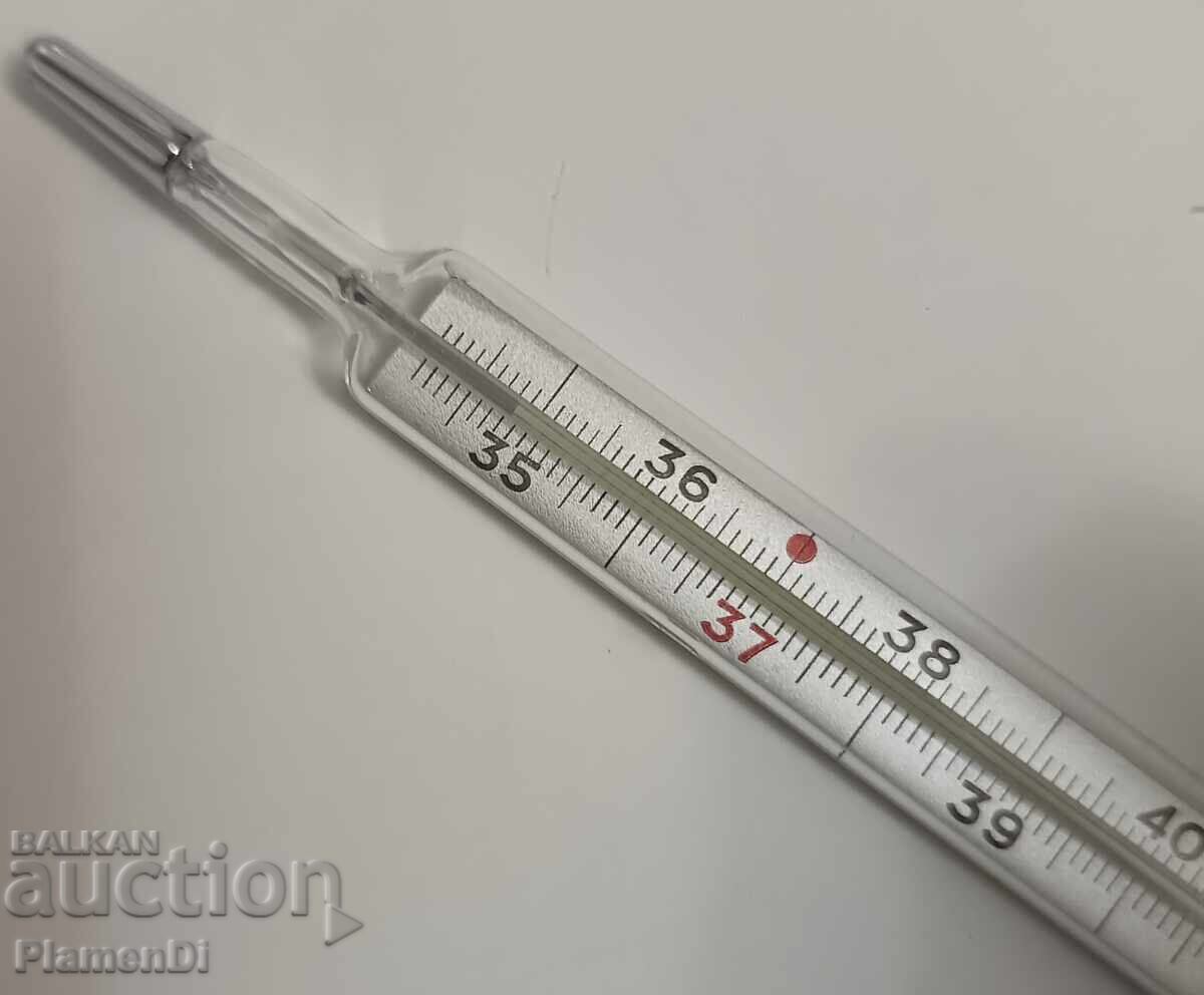 Стар руски, съветски термометър за измерване на температура - 5