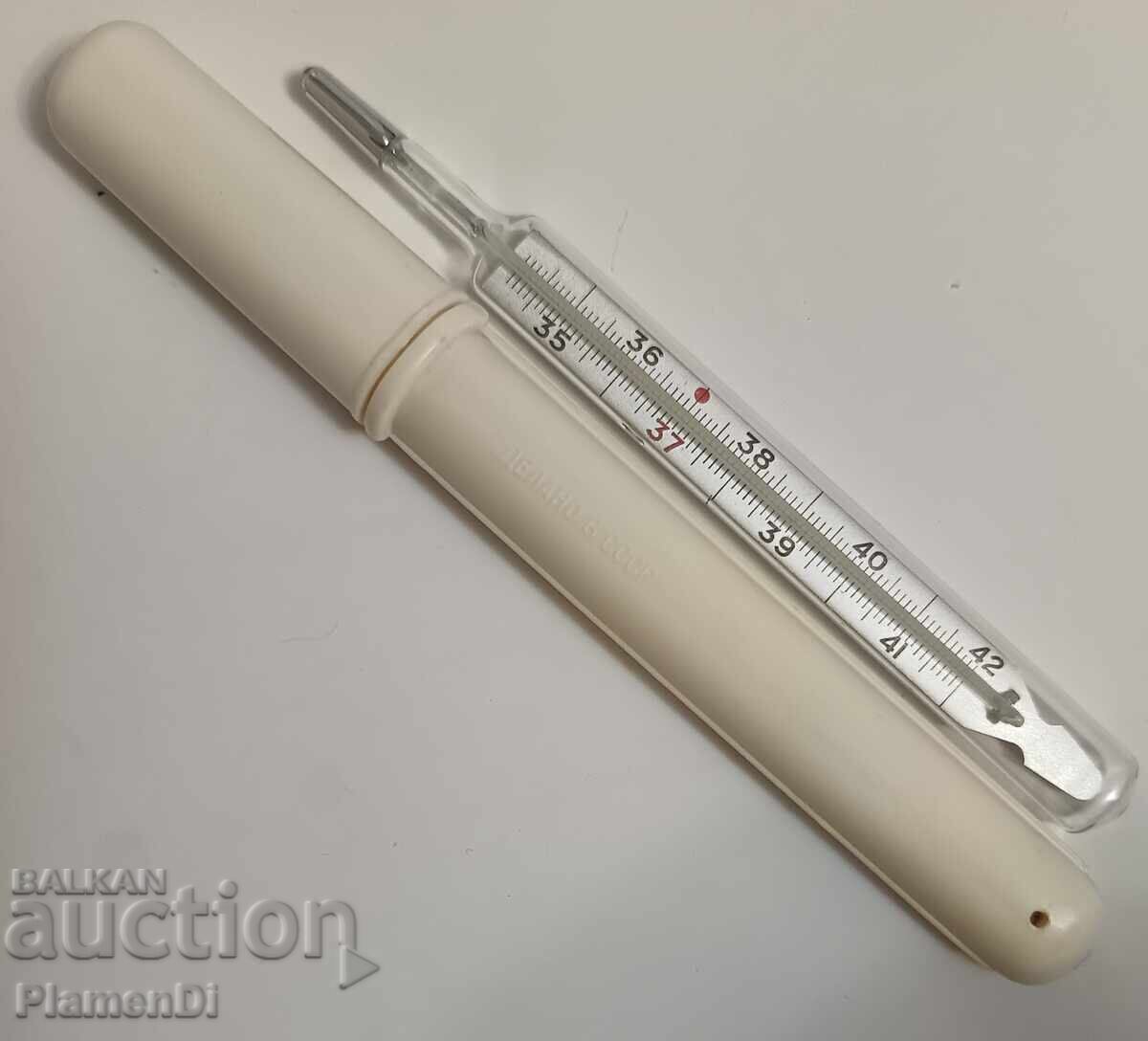 Стар руски, съветски термометър за измерване на температура - 6