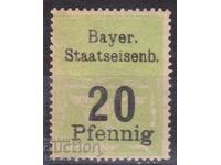 Germania/Bavaria - 1900 - marcă pentru fondul căilor ferate urbane, MLH