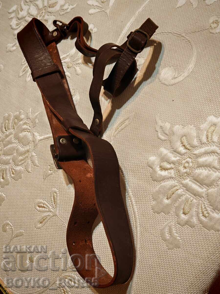 Аукцион ОФИЦЕРСКИ ВОЕНЕН БОЕН КОЛАН С ПОРТУПЕЙ 1940те г