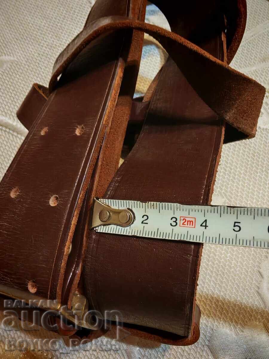 ОФИЦЕРСКИ ВОЕНЕН БОЕН КОЛАН С ПОРТУПЕЙ 1940те г - 5