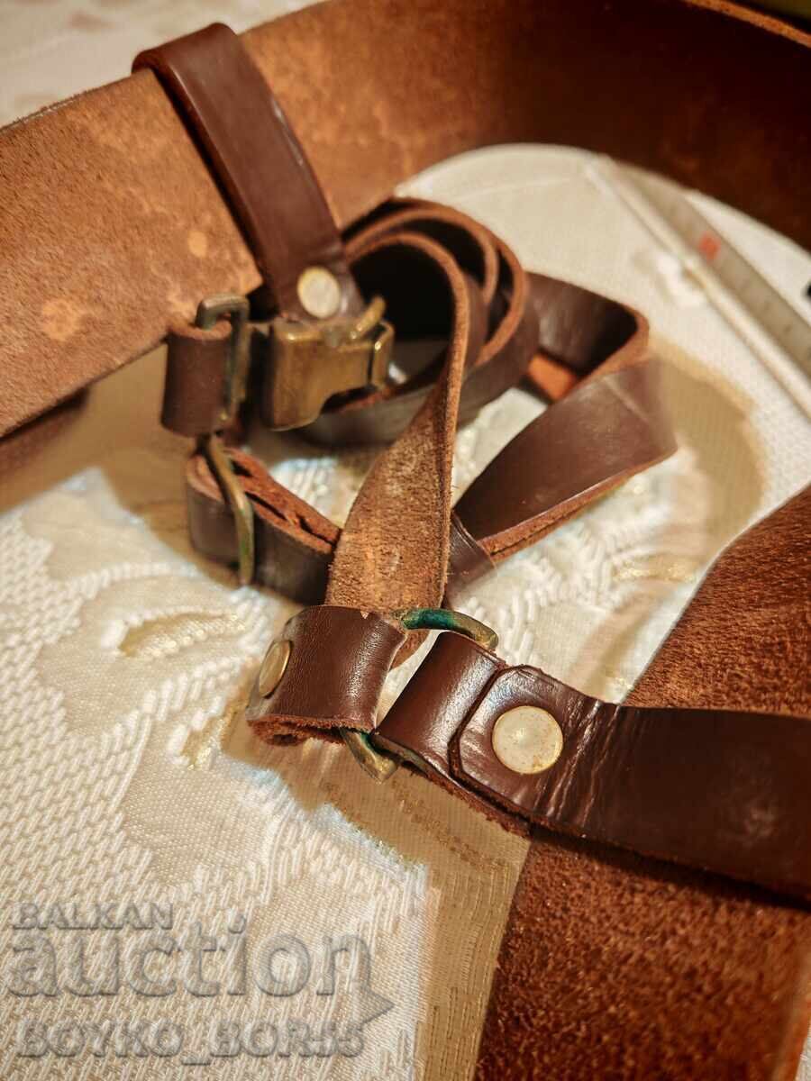 ОФИЦЕРСКИ ВОЕНЕН БОЕН КОЛАН С ПОРТУПЕЙ 1940те г - 7