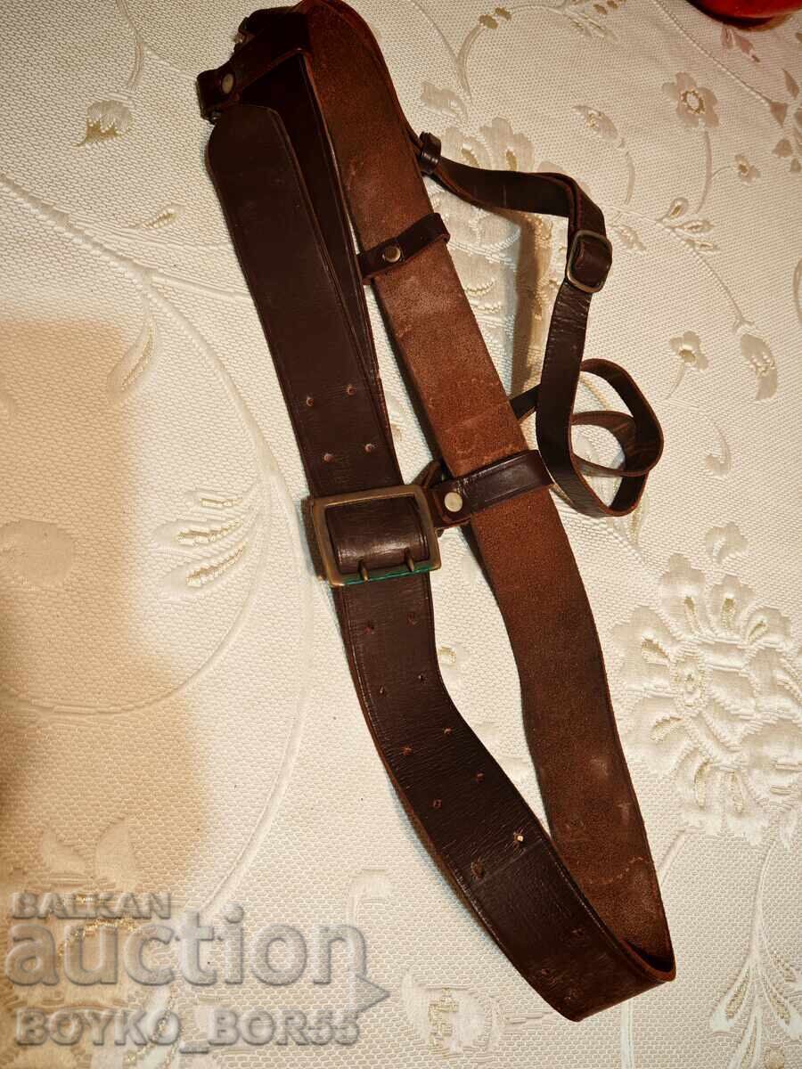 ОФИЦЕРСКИ ВОЕНЕН БОЕН КОЛАН С ПОРТУПЕЙ 1940те г