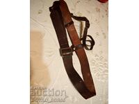 Царски ОФИЦЕРСКИ ВОЕНЕН КОЛАН С ПОРТУПЕЙ 1940те г