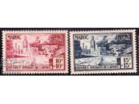 Франция/ Мароко-1950-Социална помощ за армията-серия ,MNH