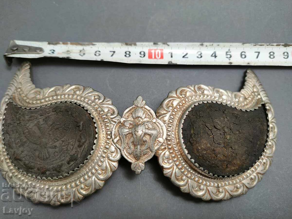 Cataramă de argint Vultur bicefal B.Z.C. de la 0.01st - 5