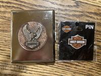 Θήκη καπνού και κονκάρδα Harley Davidson