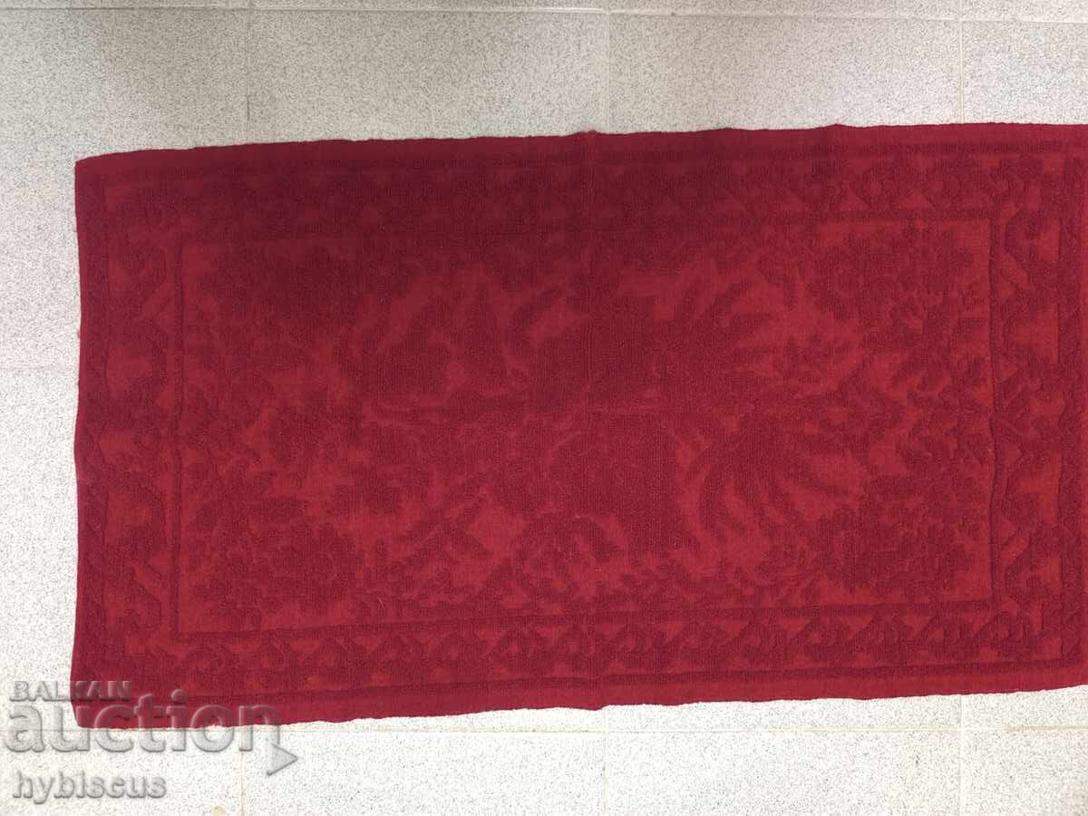 Autentic covor de lână vechi de perete, rustic