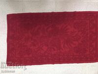 Autentic covor de lână vechi de perete, rustic