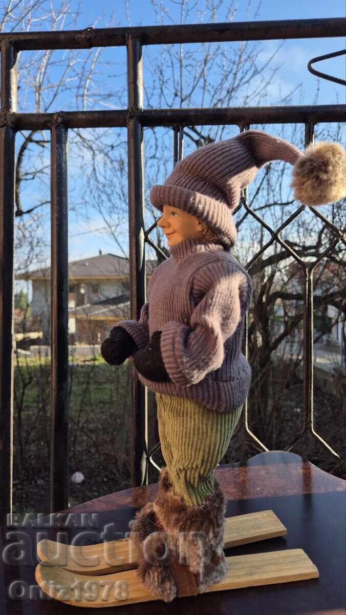 Винтидж Норвежки скиор, 1970г - 5