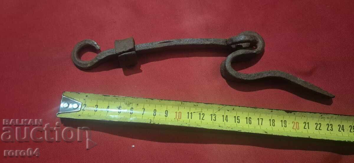 OLD HAND-FORGED IRON - 6
