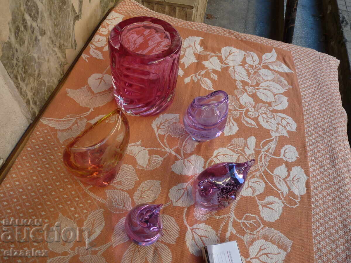 Доставка на Стар масивен комплект цветно стъкло Доставка на Стар масивен комплект цветно стъкло