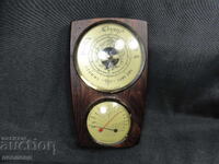 БЗЦ СТАР РЕТРО СТЕНЕН БАРОМЕТЪР ТЕРМОМЕТЪР ВЛАГОМЕР DENMARK