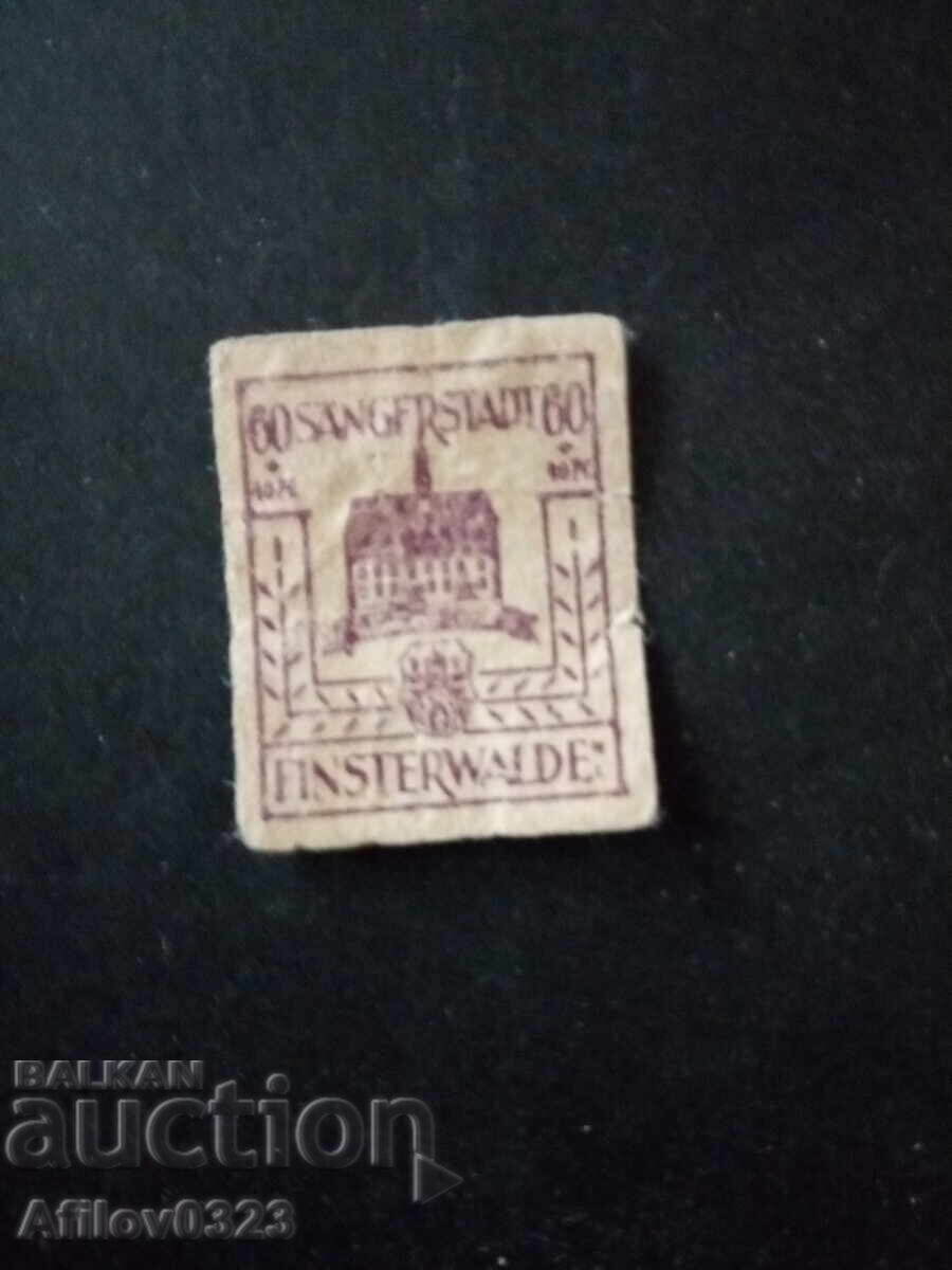 Timbrul folosit - Niederlausitz - ediție locală - 1946