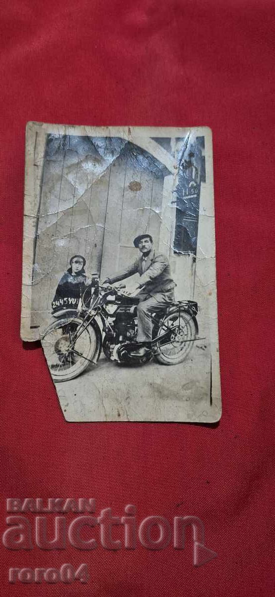 FOTOGRAFIE VECHE - MOTOR - 1930 FOTOGRAFIE VECHE - MOTOR - 1930
