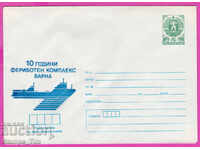 270931 / καθαρό Βουλγαρία IPTZ 1986 συγκρότημα πορθμείων Βάρνα