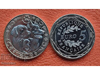 Γαλλία • Σκύλοι - σειρά "Αγαπημένα ζώα" • 5 ευρώ • 2025