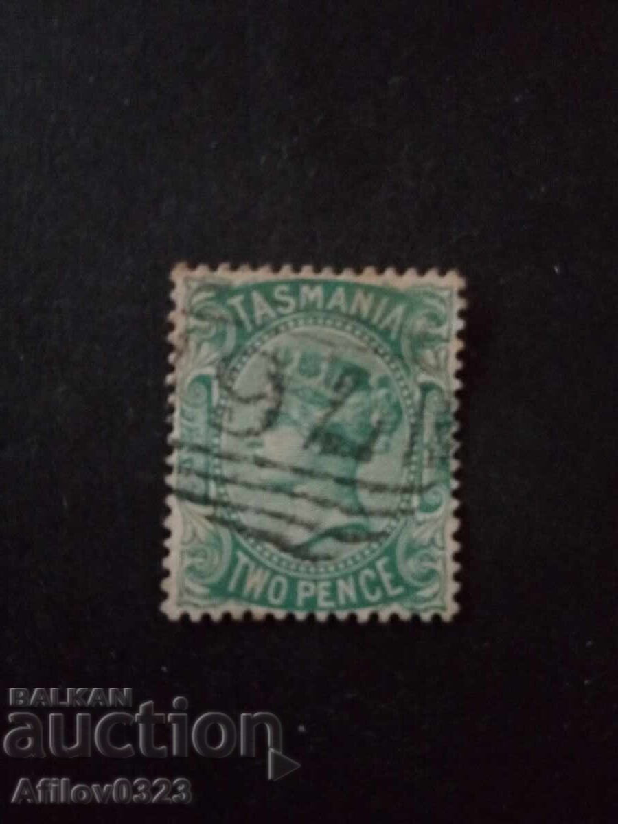 Used Stamp - Tasmania, Australia